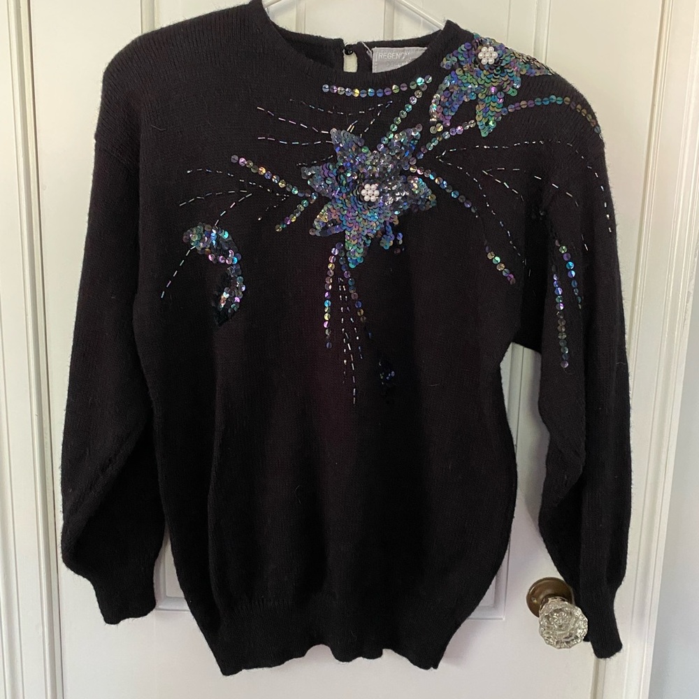 Vintage Sequin Sweater